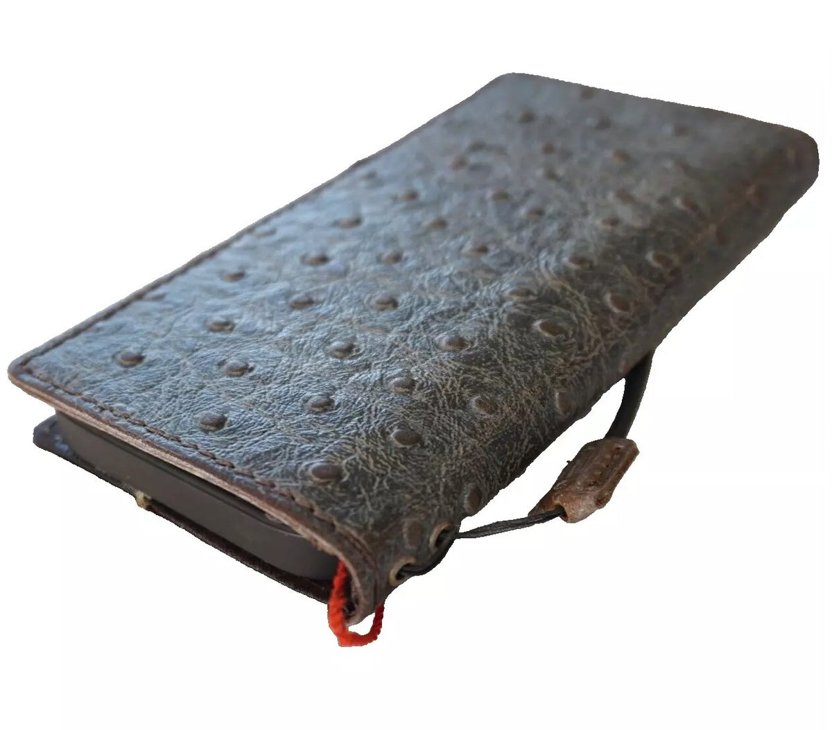 Handmade genuine leather phone case for Samsung Galaxy S22, S21, Note 10, A53, Z Fold 4, wallet style, DAVISCASE.