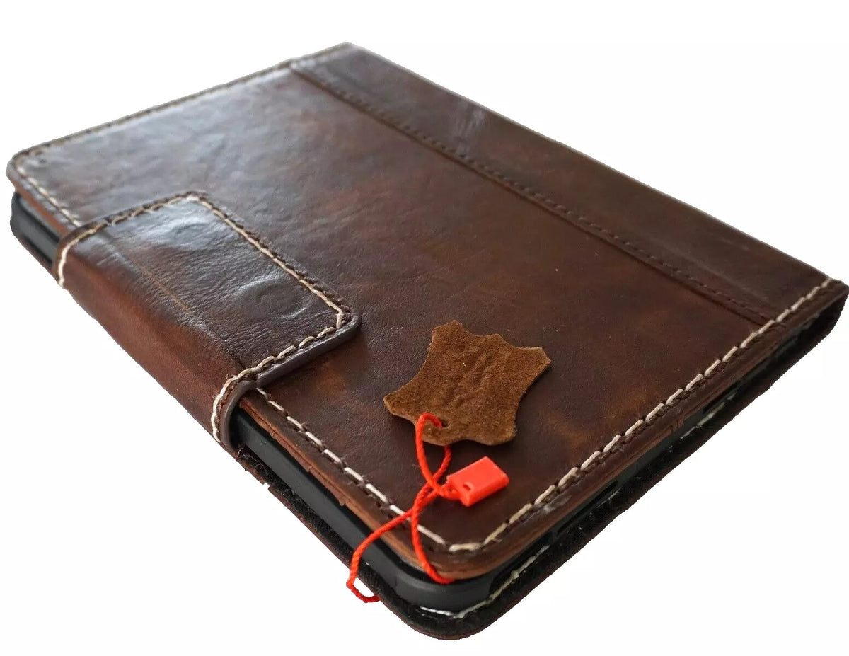 Genuine leather iPad Mini case by DAVISCASE, handmade, hand-sewn cover for 9.7-inch iPad Mini 3 4 5 6 Pro, luxury protective design