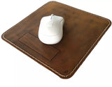 Genuine Leather Mouse Pad Luxury Handcrafted Vintage Design Retro Diy 1948 Handmade Soft