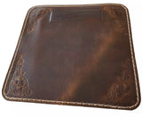 Genuine Leather Mouse Pad Luxury Handcrafted Vintage Design Retro Diy 1948 Handmade Soft