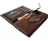 Genuine Leather For Galaxy S25 S23 S24 Ultra Note  FE Case Plus Art Wallet Book Z Fold 3 4 5 6 Cover Luxury Pholish 25 Zamch