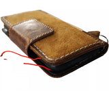 Genuine Leather For Galaxy S25 S23 S24 Ultra Note  FE Case Plus Wallet Book Z Fold 3 4 5 6 Cover Luxury Tan S 25