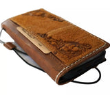 Echtlederhülle für Google Pixel 6 6a 7 7a 8 Pro Book Wallet Book Retro Stand Luxury Dark Davis 1948 5G Wireless Charging The Tree of Life ston