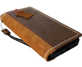 Genuine Leather For Galaxy s22 s21 s20 S23 S24 S25 Ultra FE Note 20 21 Case Plus Wallet  Luxury Mini Coarse Seam HandMade suede