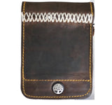 Genuine Leather For Galaxy Z Flip 3 4 5 6 7 Case Flip6 Wallet Book Cover Flip5 Mini Tree Of Life Tan (Copy)
