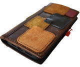 Étui en cuir véritable pour Apple iPhone 13 12 11 14 15 Pro Max détaché amovible 6 7 8 plus SE 2020 XS portefeuille livre style vintage emplacements pour cartes de crédit couverture sans fil pleine fleur Davis luxe Mini Art magnétique rétro