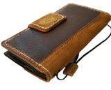 Genuine Leather For Galaxy S25 S23 S24 Ultra Note  FE Case Plus Wallet Book Z Fold 3 4 5 6 Cover Luxury Tan suede S 25 Tan BM