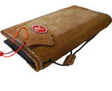 Genuine Leather For Galaxy Case Z Fold 3 4 5 6 7 Wallet Book Hand Made special Football Vintage