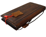 Echtledertasche für Apple iPhone 11 12 13 14 15 Pro Max 6 7 8 plus SE 2020 XS Brieftasche Buch Vintage Pferdestil Ausweisfenster Kreditkartenfächer Abdeckung Wireless Full Grain Davis Luxus Mini Art Magnetic Diy De