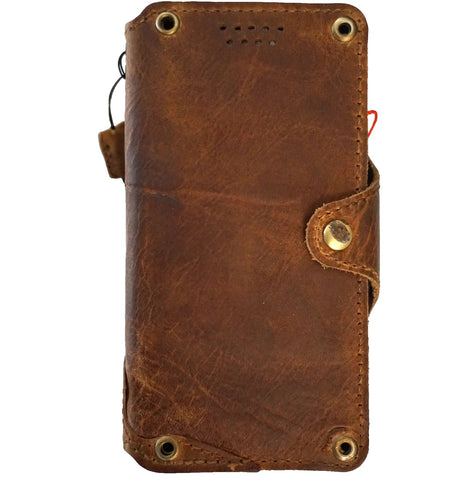 Echtlederhülle für Google Pixel 6 6a 7 7a 8 Pro Book Wallet Book Retro Stand Luxury Dark Davis 1948 5G Wireless Charging The Tree of Life ston