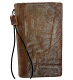 Genuine Leather Case For Apple iPhone 13 14 15 16 16E Pro Max 8 Plus Wallet Book Hand Made Sewing DE