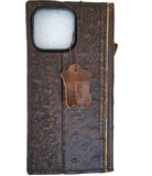 Genuine Leather Case for Google Pixel 10  9 Pro XL Bible Book Wallet Stamp Ostrich