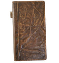 Handmade genuine leather phone case for Apple iPhone 17, 13, 14, 15, 16, 16E Pro Max, and 8 Plus with wallet and pen holder.