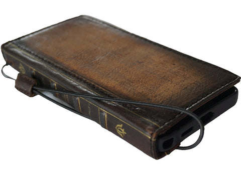 Genuine Leather Case For OnePlus 15 13 13R 12 12R 9 Pro Open Wallet Book Bible Polish Vintage Style Cover Wireless Full Grain Davis