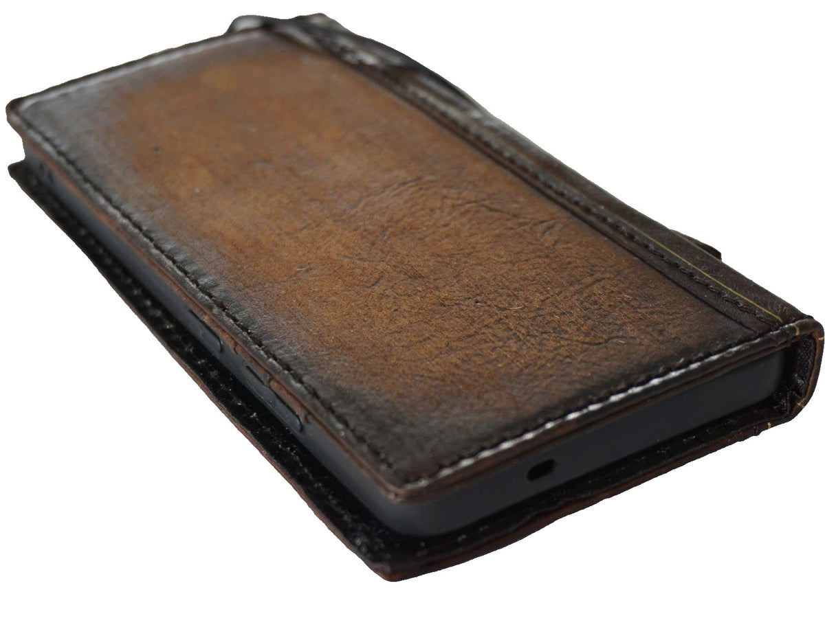 Genuine leather Galaxy S26 S23 S24 S25 Edge Ultra Note FE case by DAVISCASE with wallet, art design, Z Fold 3-7 cover, luxury finish