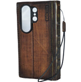 Echtes Leder für OnePlus 9 Pro Brieftasche Buch Vintage Stil Kreditabdeckung Wireless Full Grain Davis Luxus Art Diy Luxus Kartensteckplatz