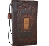 Echtledertasche für Apple iPhone 11 12 13 14 15 Pro Max 6 7 8 plus SE 2020 XS Brieftasche Buch Vintage Pferdestil Ausweisfenster Kreditkartenfächer Abdeckung Wireless Full Grain Davis Luxus Mini Art Magnetic Diy De