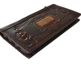 Genuine Leather Case For Apple iPhone 16 13 14 15 16E 17 Pro Max Air Wallet Book Cover luxury Mini HandMade Diy 17E