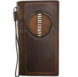 Echtledertasche für Apple iPhone 11 12 13 14 15 Pro Max 6 7 8 plus SE 2020 XS Brieftasche Buch Vintage Pferdestil Ausweisfenster Kreditkartenfächer Abdeckung Wireless Full Grain Davis Luxus Mini Art Magnetic Diy De