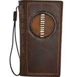Echtledertasche für Apple iPhone 11 12 13 14 15 Pro Max 6 7 8 plus SE 2020 XS Brieftasche Buch Vintage Pferdestil Ausweisfenster Kreditkartenfächer Abdeckung Wireless Full Grain Davis Luxus Mini Art Magnetic Diy De