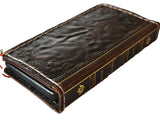 Echtlederhülle für Google Pixel 6 6a 7 7a 8 Pro Book Wallet Book Retro Stand Luxury Dark Davis 1948 5G Wireless Charging The Tree of Life ston
