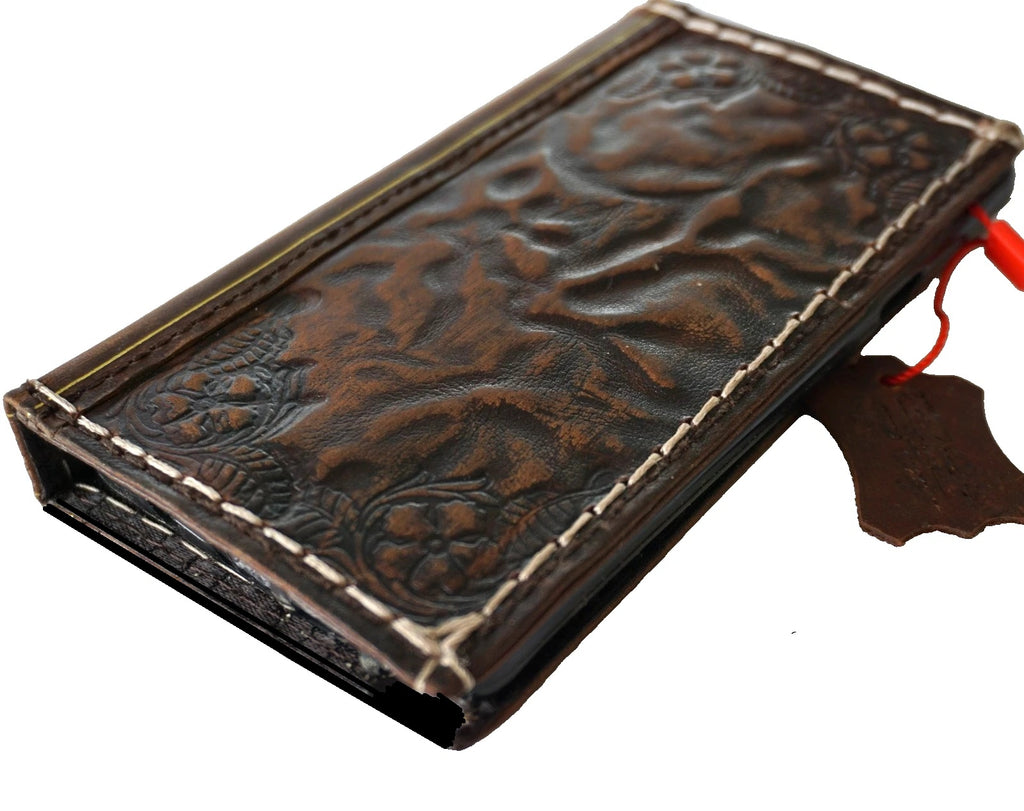 Genuine Leather For Galaxy S26 S24 S25 Ultra FE Note Z Fold 6 7 Edge Case Plus Wallet s25FE Special