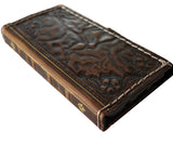 Echtlederhülle für Google Pixel 6 6a 7 7a 8 Pro Book Wallet Book Retro Stand Luxury Dark Davis 1948 5G Wireless Charging The Tree of Life ston