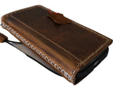 Genuine Leather For Galaxy S26 S25 s24 S26 Fold 3 4 5 6 7 Edge Ultra Note Case Plus Wallet FE Sew Handmade