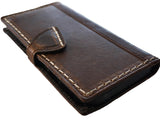 Echtes Leder für Galaxy Z Fold 4 5 3 Handgefertigte magnetische 5G-Hülle Art Wallet Bible Book Vintage Cover Wireless Full Grain Davis Luxury Ston Diy Mini