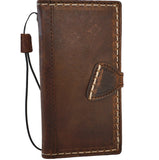 Echtes Leder für Galaxy Z Fold 4 5 3 Handgefertigte magnetische 5G-Hülle Art Wallet Bible Book Vintage Cover Wireless Full Grain Davis Luxury Ston Diy Mini