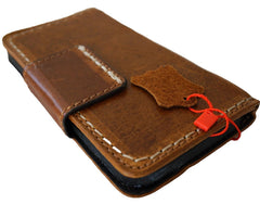 Genuine Leather For Galaxy Z Fold 7 4 5 3 6 Fold Hand Made Case Art Wallet Book Vintage Full Grain Luxury Diy Magnet