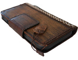 Genuine Leather Case For Apple iPhone 17 14 15 16 16E Pro Max Wallet Book HandMade Limited Edition Magnetic Seam X 18