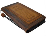 Genuine Leather Case For Apple iPhone 17 15 16 16E Pro Max Wallet Book Hand Made Handicraft