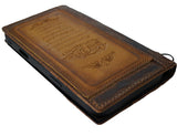 Genuine Leather Case For Apple iPhone 17 15 16 16E Pro Max Wallet Book Hand Made Handicraft
