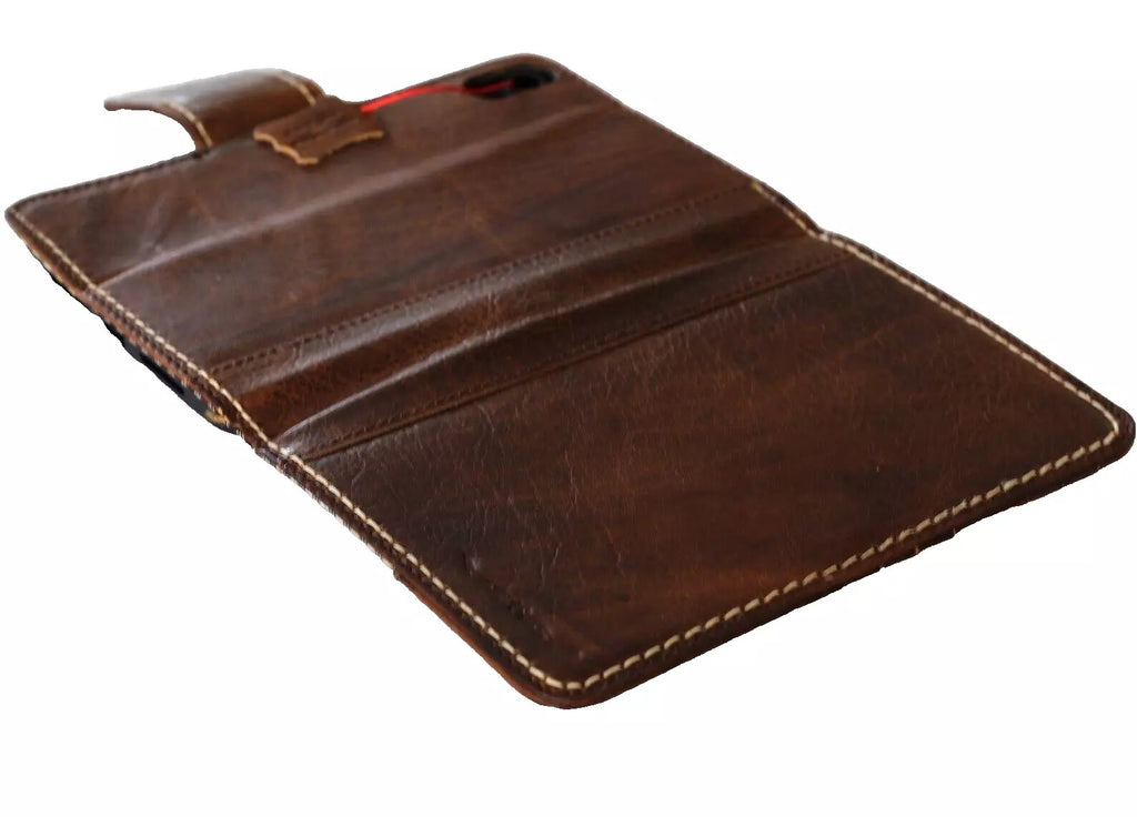 Genuine leather DAVISCASE for Apple iPad Mini 7, 6, 5, 4, 3 Pro cover in tan, handcrafted 9.7-inch luxury case with precise fit
