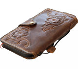 Étui en cuir véritable pour Google Pixel 6 6a 7 7a 8 pro Book Wallet Book Retro Stand Luxury Dark Davis 1948 5G Chargement sans fil The Tree of Life ston