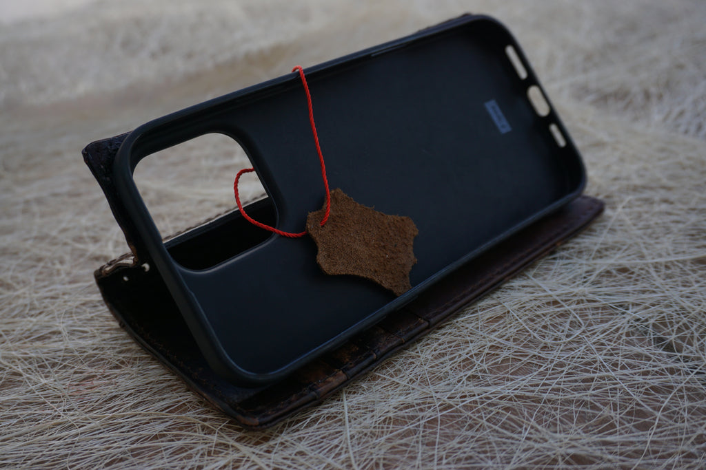 Genuine Leather For Galaxy S26 S25 S23 S24 Ultra Note Edge FE Case Plus Wallet Book Z Fold 3 4 5 6 7 Cover Wrinkled