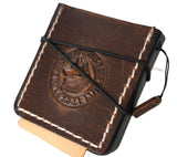 Genuine Leather For Galaxy Z Flip 8 7 6 5 4 Case Wallet Book Cover White Stitch Wireless charging Handmade
