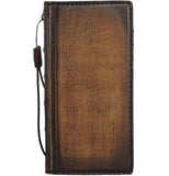 Echtledertasche für Apple iPhone 11 12 13 14 15 Pro Max 6 7 8 plus SE 2020 XS Brieftasche Buch Vintage Pferdestil Ausweisfenster Kreditkartenfächer Abdeckung Wireless Full Grain Davis Luxus Mini Art Magnetic Diy De