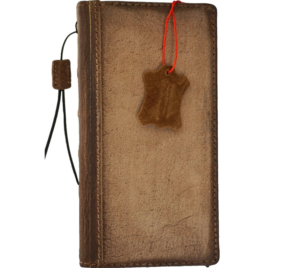 Genuine leather Galaxy S26 S25 S23 S24 Ultra Note Edge Z Fold 3 4 5 6 7 wallet book case by DAVISCASE with luxury stone design