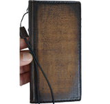 Echtes Leder für OnePlus 9 Pro Brieftasche Buch Vintage Stil Kreditabdeckung Wireless Full Grain Davis Luxus Art Diy Luxus Kartensteckplatz