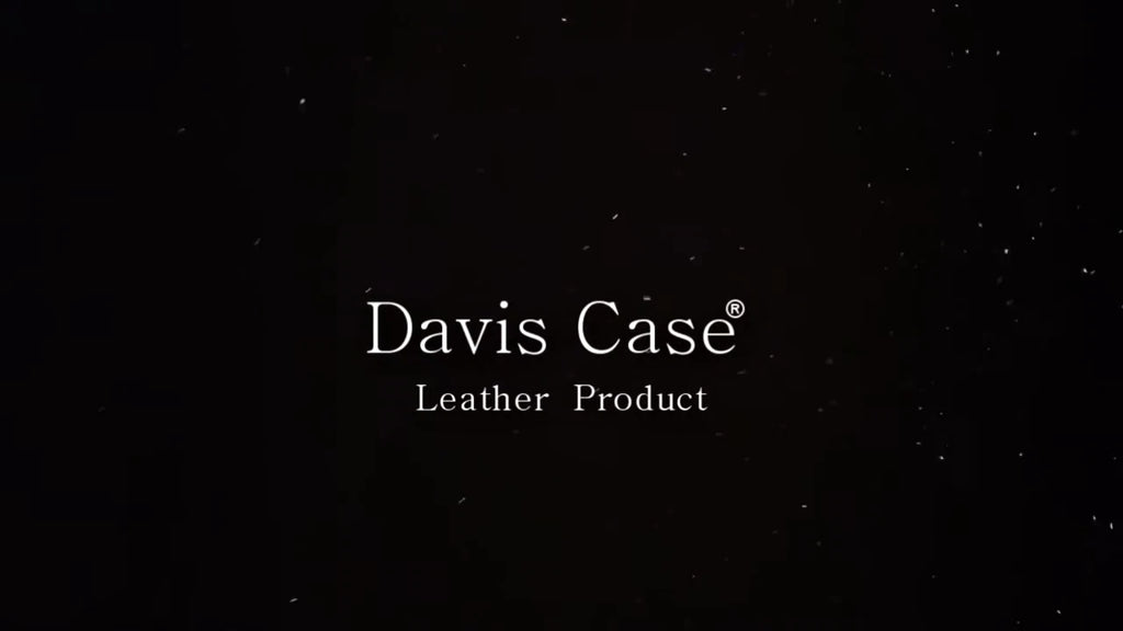 Genuine leather Google Pixel case by DAVISCASE featuring a full grain leather wallet design with paw stamp detail.