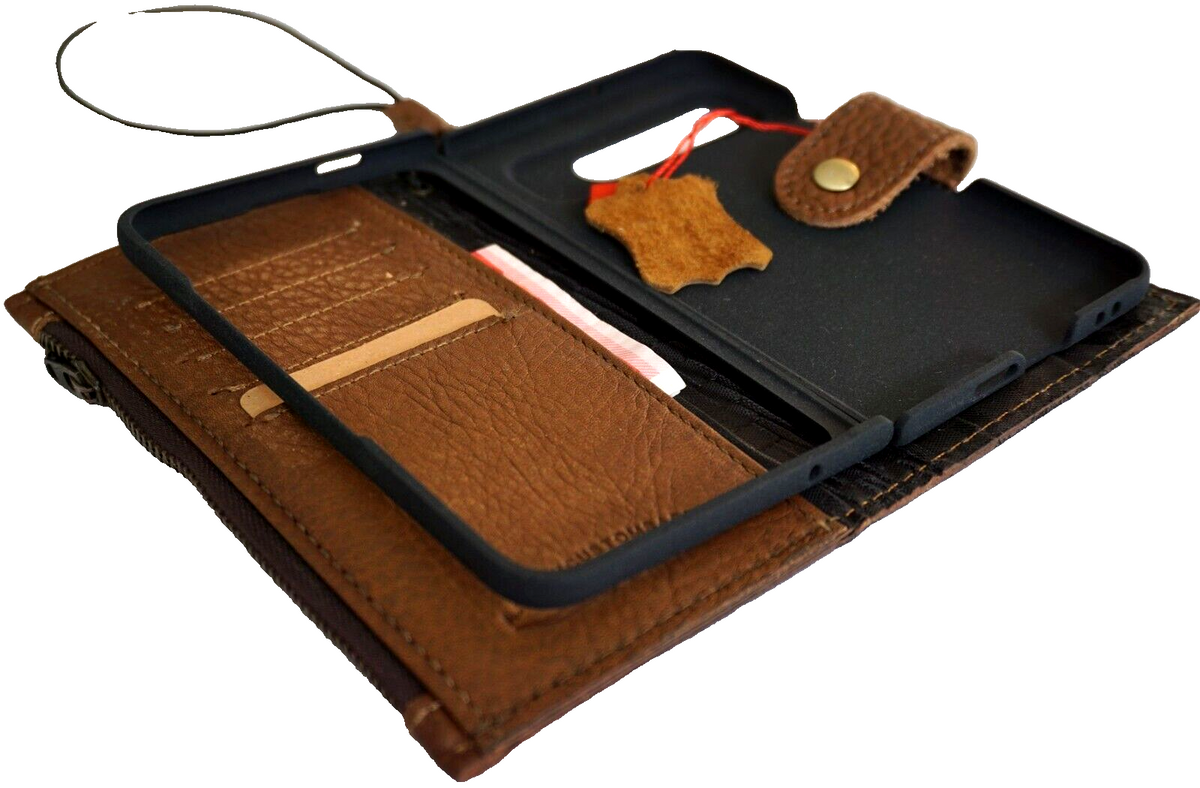 Genuine leather case for Google Pixel Fold 7A 7 8 Pro 6 6A, with wallet closure, stand, and wireless charging compatibility by DAVISCASE.