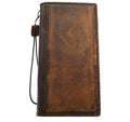 DavisCase genuine leather phone case for Samsung Galaxy S23 Ultra, vintage-style wallet cover with full grain leather.