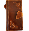Genuine leather Google Pixel Fold case by DAVISCASE, tan book wallet with stand, wallet closure, compatible with Pixel 7A, 8A, 7, 8, 9 Pro XL.