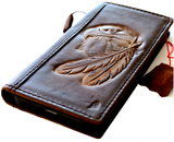 Genuine Leather case for Motorola Edge Plus 2023 Wallet Phone Eagle HandMade  hard Cover