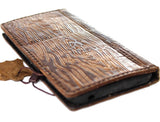 Genuine Leather Case For Google  pixel 11 10 9 7 8 Pro Book Wallet Ston Wash Retro Stand Luxury IL Davis 1948 5G Retro Bible Rustic Wireless Charging