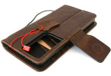Genuine Leather For Galaxy s22 s21 s20 S23 S24 S25 Ultra FE Note 25 Edge Case Plus Wallet  Luxury Mini Hand Made Magnetic
