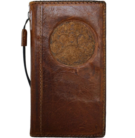 Étui en cuir véritable pour Google Pixel 6 6a 7 7a 8 pro Book Wallet Book Retro Stand Luxury Dark Davis 1948 5G Chargement sans fil The Tree of Life ston