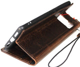 Genuine Leather Case For Google  pixel 11 10 9 7 8 Pro Book Wallet Ston Wash Retro Stand Luxury IL Davis 1948 5G Retro Bible Rustic Wireless Charging